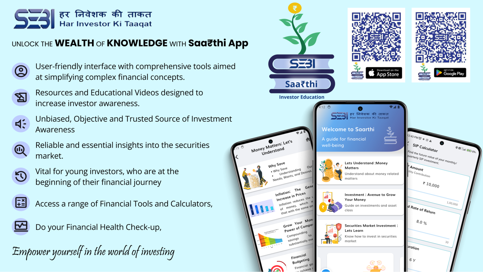 SEBI Saarthi App: Unlock the Wealth of Knowledge – Har Investor Ki Taaqat.